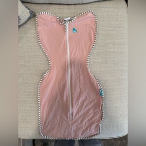 NWOT Medium Love to Dream Pink Sleep Sack Swaddle